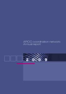 ARCC coordination network: Annual report