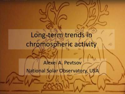 Long-term trends in chromospheric activity