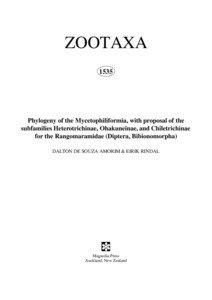 ZOOTAXA 1535