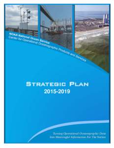 Strategic Plan[removed]Turning Operational Oceanographic Data Into Meaningful Information For The Nation