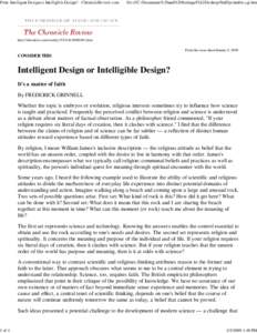 Print: Intelligent Design o...