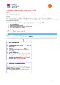 Referrals Quick reference