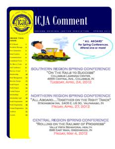 ICJA Comment I N D I A N A INSIDE THIS ISSUE: