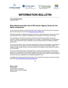 BC Cancer Agency / Provincial Health Services Authority / Cancer / BC Cancer Research Centre / Medicine / Cancer organizations / Health