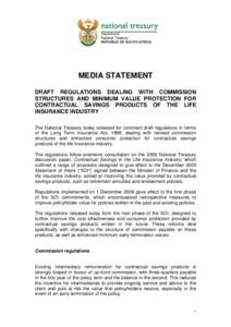 Microsoft Word - Media statement - Commission and min ETV regulations - 28 …