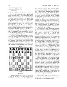 TUGboat, Volume[removed]), No. 4  An Improved Chess Font David Tofsted In the July 1989 issue of TUGboat an article by Zalman Rubinstein discussed how to display chess