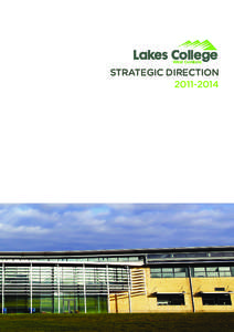 STRATEGIC DIRECTION[removed]LIFE CHANGING LAKES COLLEGE