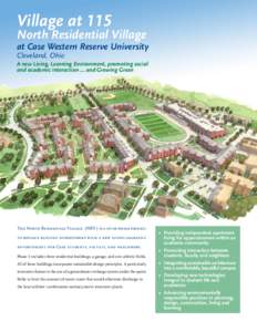 Village at 115  North Residential Village at Case Western Reserve University Cleveland, Ohio