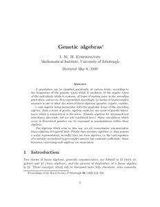 Non-associative algebra / Von Neumann algebra / Associative algebra / Boolean algebra / Jordan algebra / Banach algebra / Abstract algebra / Algebra / Genetic algebra
