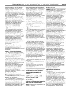 Office of the Comptroller of the Currency / Economy of the United States / Banking in the United States / Office of Thrift Supervision / Federal preemption / Cuomo v. Clearing House Association /  L. L. C. / Dodd–Frank Wall Street Reform and Consumer Protection Act / National bank / Savings and loan association / United States federal banking legislation / Finance / Financial regulation