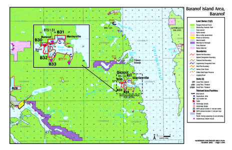 Baranof Island Area, Baranof Land Status[removed]ADMIRALTY ISLAND