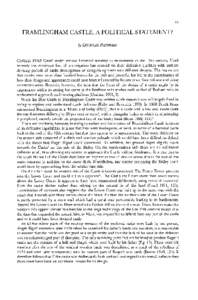 Fortification / Counties of England / Framlingham Castle / Anglo-Normans / Castle / Roger Bigod /  1st Earl of Norfolk / Keep / Thetford Castle / Orford Castle / Bigod family / Suffolk / Suffolk Coastal