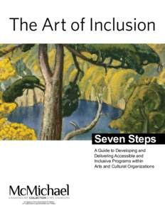 The Art of Inclusion  Seven Steps A Guide to Developing and Delivering Accessible and Inclusive Programs within