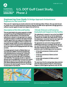 FHWA-HEP[removed]U.S. DOT Gulf Coast Study, Phase 2 Engineering Case Study 3: Bridge Approach Embankment