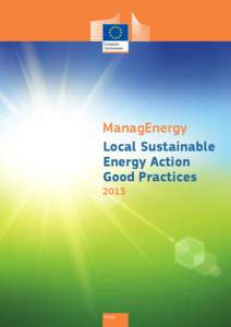 ManagEnergy Local Sustainable Energy Action Good Practices 2013