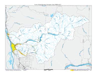 Lewis Water Resource Inventory Area (WRIA) #27 SKAMANIA YAKIMA SKAMANIA  SKAMANIA