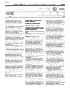 [removed]Federal Register / Vol. 77, No[removed]Wednesday, November 21, [removed]Notices Annual number of respondents