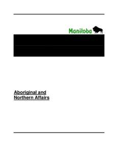 Annual Report[removed]Aboriginal and Northern Affairs