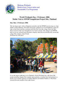Mekong Wetlands Biodiversity Conservation and Sustainable Use Programme