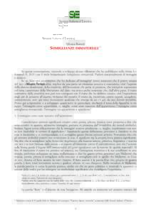 Società Italiana d’Estetica  Silvana Borutti Somiglianze immateriali *