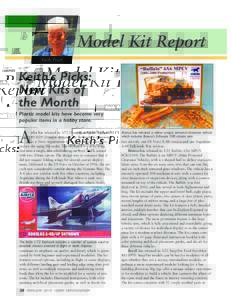 Model Kit Report Keith Pruitt Keith’s Picks: New Kits of the Month