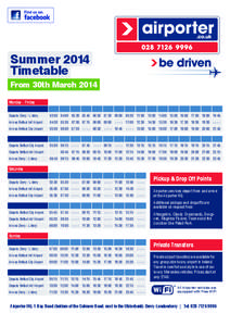 derry-to-belfast-timetable-summer-2013
