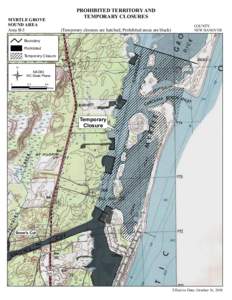 PROHIBITED TERRITORY AND TEMPORARY CLOSURES MYRTLE GROVE SOUND AREA Area B-5