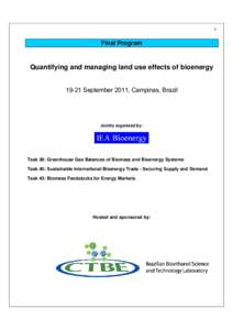 Energy / Campinas / Cities in Brazil / Anaerobic digestion / Biomass / Task 40 / Bioenergy / São Paulo-Guarulhos International Airport / Guarulhos / Environment / Sustainability / Biofuels