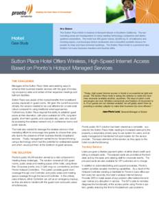 Enabling the Next Wave of Connectivity™  At a Glance