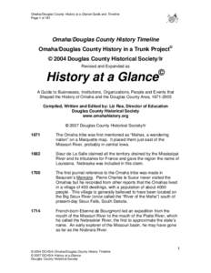 Microsoft Word - History at a Glance[removed]doc