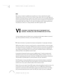 Commerce’s Goals, Strategies, and Objectives 96 BXA BXA continues to assess the capabilities and competitiveness of various critical domestic supplier industries as the economy moves into the 21st century. A major proj