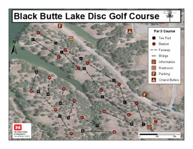 Black Butte Lake Disc Golf Course j ! Par 3 Course