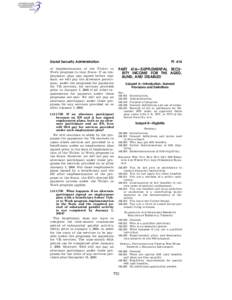 Economy of the United States / Supplemental Security Income / United States / Disability / Ticket to Work / Medicaid / Representative payee / Social Security Disability Insurance / Social Security / Federal assistance in the United States / Government