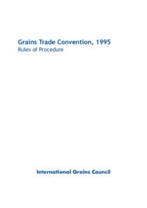 Grains Trade Convention, 1995  