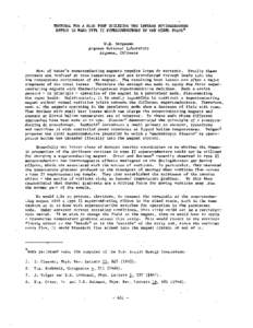 -  . PROPOSAL FOR A FLUX PUMP VTnlCZIWG THE INVERSE ETTXNGSHAUSEN EFFECT IN HAR][) TYPE 11 SUPERCONDUCTORS IN THE MIXED STATE*