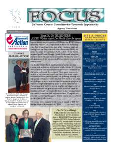 Jefferson County Committee for Economic Opportunity Agency Newsletter Volume 18 Issue 1 April 2014