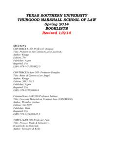 Legal research / Law / Casebooks / Legal education