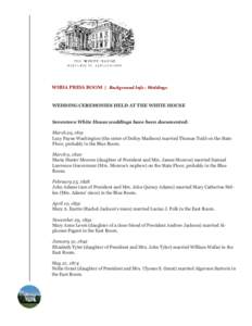 Blue Room / White House Rose Garden / Eleanor Roosevelt / Franklin D. Roosevelt / East Room / Theodore Roosevelt / Ronald Reagan / John Aspinwall Roosevelt / White House / United States / Sons of the American Revolution / Delano family