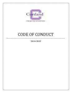 CODE OF CONDUCT  ________________________________________________________________________________________________________________[removed]