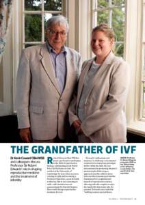 The grandfather of IVF  Dr Kevin Coward CBiol MSB and colleagues discuss Professor Sir Robert Edwards’ role in shaping