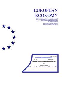 EUROPEAN ECONOMY EUROPEAN COMMISSION DIRECTORATE-GENERAL FOR ECONOMIC AND FINANCIAL AFFAIRS