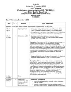 Pharmacology / Health / Clinical research / Quality / International Conference on Harmonisation of Technical Requirements for Registration of Pharmaceuticals for Human Use / Regulatory requirement / Quality by Design / Food and Drug Administration / Good manufacturing practice / Pharmaceutical sciences / Pharmaceuticals policy / Pharmaceutical industry