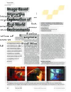 Feature Article  Image-Based Interactive Exploration of Real-World
