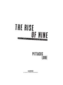 Lorien Legacies / The Rise of Nine / 11:59 / Stronger / Today