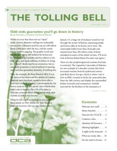 Cemetery and Funeral Bureau - The Tolling Bell Summer 2009