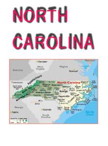 NORTH CAROLINA CITIES AND TOWNS IN NORTH CAROLINA (click on the colored listings to go directly to that page)