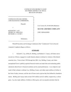 LJM / Andrew Fastow / Jeffrey Skilling / Arthur Andersen / Kenneth Lay / Enron scandal / Special purpose entity / Accountancy / Enron / Fraud / Business