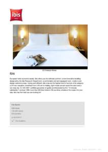 Accor / Tourism / Hotel / Travel / Hotel chains / Hospitality industry / Hotel Ibis
