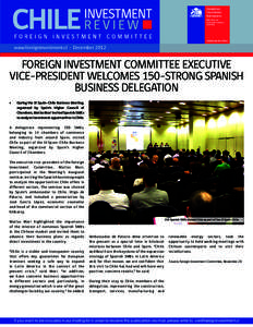 Comité de Inversiones Extranjeras Ministerio de Economía, Fomento y Turismo