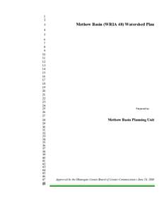 Microsoft Word - Methow Basin plan text.doc